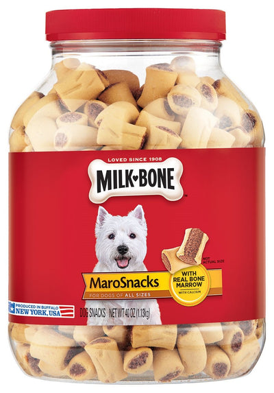 Milk-Bone Marosnacks Dog Treats For All Sizes Dogs, 40-Ounce - Infinus Home Supplies