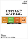 Quaker Instant Oatmeal Variety Pack, Breakfast Cereal, 48 Count - Infinus Home Supplies